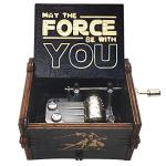 Star Wars Wooden Hand Crank Music Box