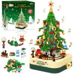 Christmas Tree Music Box Building Block Set