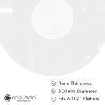 Clear Acrylic Turntable Mat for 12" Vinyl