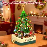 Christmas Tree Music Box Building Block Set