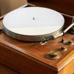 2-Pack White Felt Slipmats for Turntables