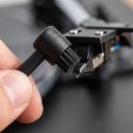 2-Pack White Felt Slipmats for Turntables