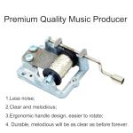 Ukebobo Wooden Music Box - The Pooh Saying Gift, Merry Christmas & New Year's Gift - 1 Set