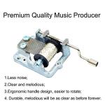 ukebobo Wooden Music Box - Jesus Loves Me Music Box, Gifts for Christian, Woman, Kids - 1 Set(02)