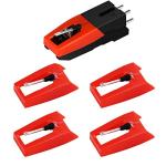 Record Player Cartridge with 4 Diamond Stylus Tips