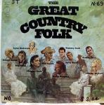 VARIOUS THE GREAT COUNTRY FOLK vinyl record