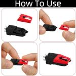 3 Pack Replacement Needles for Most Turntables