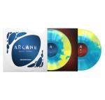 Arcane League of Legends Season 2 Official Soundtrack, Exclusive Limited Denim Glacial Yellow Splatter Vinyl LP