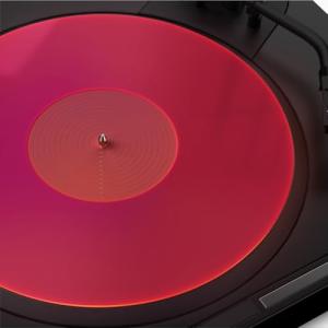 Pink Antistatic Acrylic Turntable Slipmat for Vinyl