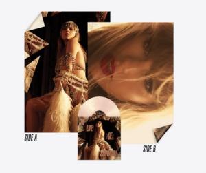 The Life of a Showgirl "The Crowd is Your King" Edition Summertime Spritz Pink Shimmer Limited Cover + Double-sided poster of Taylor + Collectible Sleeves Include Never-Before-Seen Photos And Album Lyrics.