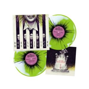 Beetlejuice Motion Picture Soundtrack Green Splatter Limited Edition Vinyl Records
