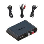 Bluetooth 5.3 Audio Receiver Wireless RCA Bluetooth Adapter for Stereo Wireless Audio Receiver/USB Flash Drive/NFC One-Touch Connection for Car Speakers and Headphones