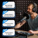 Philips Open Back Wired Headphones - Cushioned Over Ear Headphones with Adjustable Headband for Ultimate Comfort and Superior Sound Quality, Plugs into TV, Stereo or PC, Ideal for Podcasts or Music