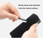 Premium Vinyl Record Cleaner Kit - Vinyl Records Cleaning Kit for Records Albums-Includes Soft Velvet Record Brush, Cleaning, Stylus Brush, Brush for Velvet