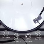 Pro Spin White Acrylic Turntable Mat for Vinyl