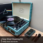 MOPIANO Vinyl Record Cleaner Kit,Vinyl Record Brush & Turntable Stylus Brush for LP CD Albums Anti Static Dust Cleaning,Vinyl Accessories.