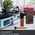 MOPIANO Vinyl Record Cleaner Kit,Vinyl Record Brush & Turntable Stylus Brush for LP CD Albums Anti Static Dust Cleaning,Vinyl Accessories.