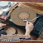 Briwooody Cork Turntable Mats for Vinyl Records