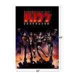Kiss Destroyer Poster Album Cover Merchandise Collectibles Heavy Metal Music Merch Cool Wall Art Print Poster 12x18
