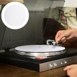 12-inch White Felt Turntable Slipmat for Vinyl