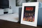 Kiss Destroyer Poster Album Cover Merchandise Collectibles Heavy Metal Music Merch Cool Wall Art Print Poster 12x18
