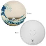 Menesia 12-Inch Vinyl Turntable Slipmat - Great Wave