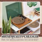 Briwooody Cork Turntable Mats for Vinyl Records