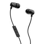 Skullcandy Jib Wired Earbuds with 3.5mm AUX Plug, Noise Isolating Fit, In-Line Microphone Call and Track Control, Convenient for Travel - Black
