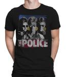 Liquid Blue Men's The Police Greatest Hits Short Sleeve T-Shirt Shirt, Black, X-Large