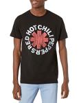 Red Hot Chili Peppers Classic Asterisk T-Shirt Black, MD