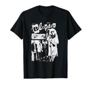 Blondie Punk Zine Collage Vintage Band T-Shirt