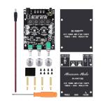 ARRAROWN ZK-1002T PRO 2.0 Channel Bluetooth 5.0 Amplifier Board 200W HiFi Subwoofer Audio AMP with Treble and Bass, BT USB and AUX Inputs, DC 12-24V 2.0 Channel Stereo AMP Module for DIY Speakers