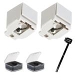 2-Pack Diamond Tip Stylus for Audio-Technica Turntables