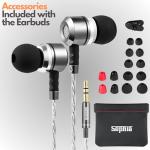 Sephia SP3060 Wired Earbuds with HD Bass Audio
