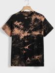 Trendy Women's Oversized Graphic Tee - Tie Dye