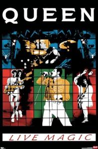 Queen Live Magic Wall Poster, 34" x 22