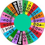 DJ Game Show Fortune Wheel Slipmat for Turntables