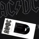 ACDC Back in Black Logo T-Shirt & Stickers