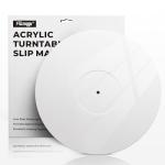 White Acrylic 12" Turntable Slipmat for Vinyl