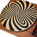 TazStudio Cork Turntable Mat for Vinyl Sound