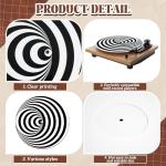 Briwooody Acrylic Turntable Slipmat for 12" Vinyl