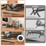 PAPAGIFTREE 2-Tier Vinyl Record Storage Rack