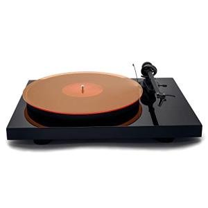 Hudson HiFi Orange Acrylic Turntable Mat - 11.75”