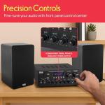 Pyle Bluetooth Karaoke Amplifier with Dual Mic Inputs