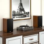 Saiyin 40W Bluetooth Bookshelf Speakers for Turntables