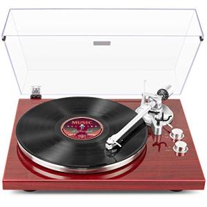1 BY ONE Bluetooth Vinyl Turntable with USB Output