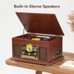 FEKTIK Bluetooth 10-in-1 Vinyl Record Player