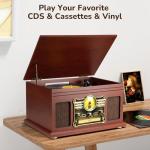 FEKTIK Bluetooth 10-in-1 Vinyl Record Player