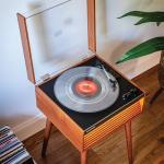 Crosley Dean Bluetooth Vinyl Record Player Turntable