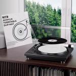 White Acrylic 12" Turntable Slipmat for Vinyl